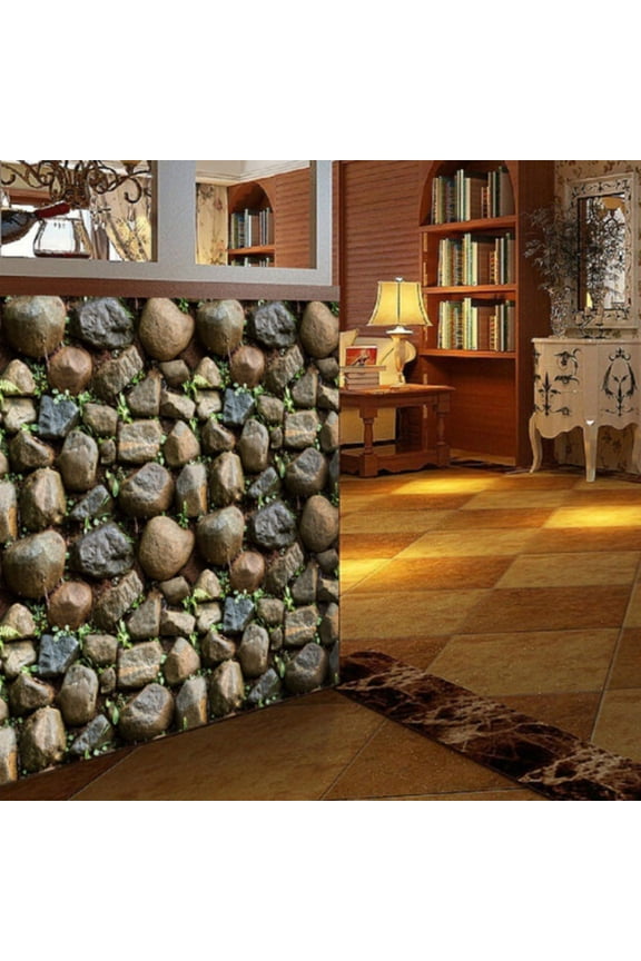 3D Brick Wall Stickers, Self-Adhesive PVC Wallpaper Peel and Stick 3D Art Wall Panels for Home, Office, Hotel DIY Decoration