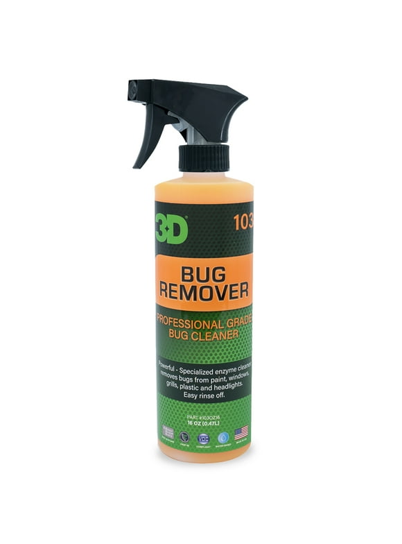 Bug and Tar Remover in Car Wash