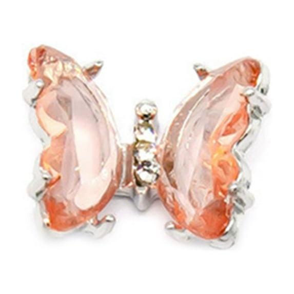 3D Butterfly Nail Charms and Rhinestones Set - Gold Metal Crystal Butterfly Studs for DIY Nail Art Manicure, Perfect for Women and Girls Home Salon Use