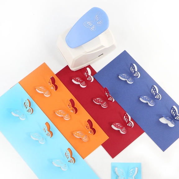 3D Butterfly Pattern Punch - Precision Crafting Tool for Stunning Scrapbooking and Card-Making Projects