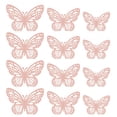 thumbnail image 1 of 3D Butterfly Wall Decor, 12 Pcs Wall Sticker Decal Mural Home Decoration, Removable Metallic Wall Sticker Room Mural Decals for Kids Bedroom Nursery Classroom Party Decoration Wedding Decor DIY Gift, 1 of 9