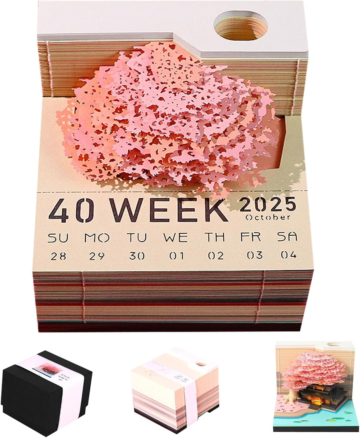 【送料無料/新品】 3D-Calendar-2025-Time-Piece- カレンダー