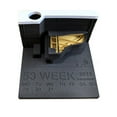 3D Calendar 2025 Unique Timepiece Desk Calendar Tearable 3D Art Table