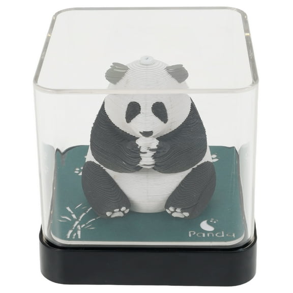 3D Calendar 2026 with LED Light Tear Away Paper Art Notepad Desk Time Piece Calendar with Acrylic Box Creative Present