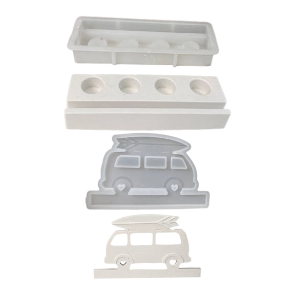 Aromatherapys Mold Plug-in Holder Silicone Candlestick Making Mold Gypsum Decorations