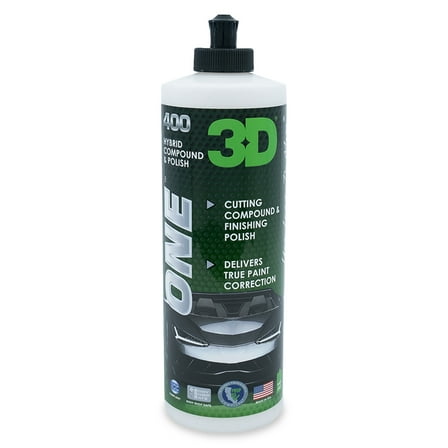 3D Car Care 400OZ16 Automotive Polishes, 8.8 oz