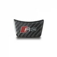 thumbnail image 1 of 3D Carbon Fiber Black RS Logo S Line Emblem Car Steering Wheel Badge Sticker For Audi A1 A3 A4 A5 A6 A7 S3 S4 S5 S6 Accrssorie., 1 of 8