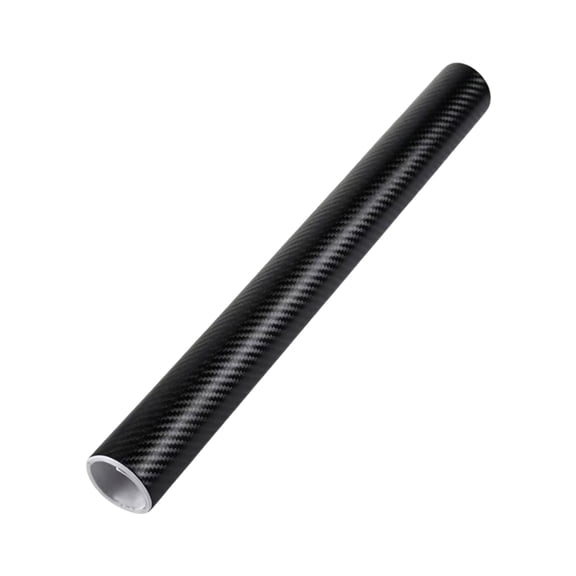 3D Carbon Fiber Black Wrap Sticker Flexible Car Wrap Film Vehicle Interior Trim Sticker for Auto Hood Motorcycle Laptop Surfaces Protect