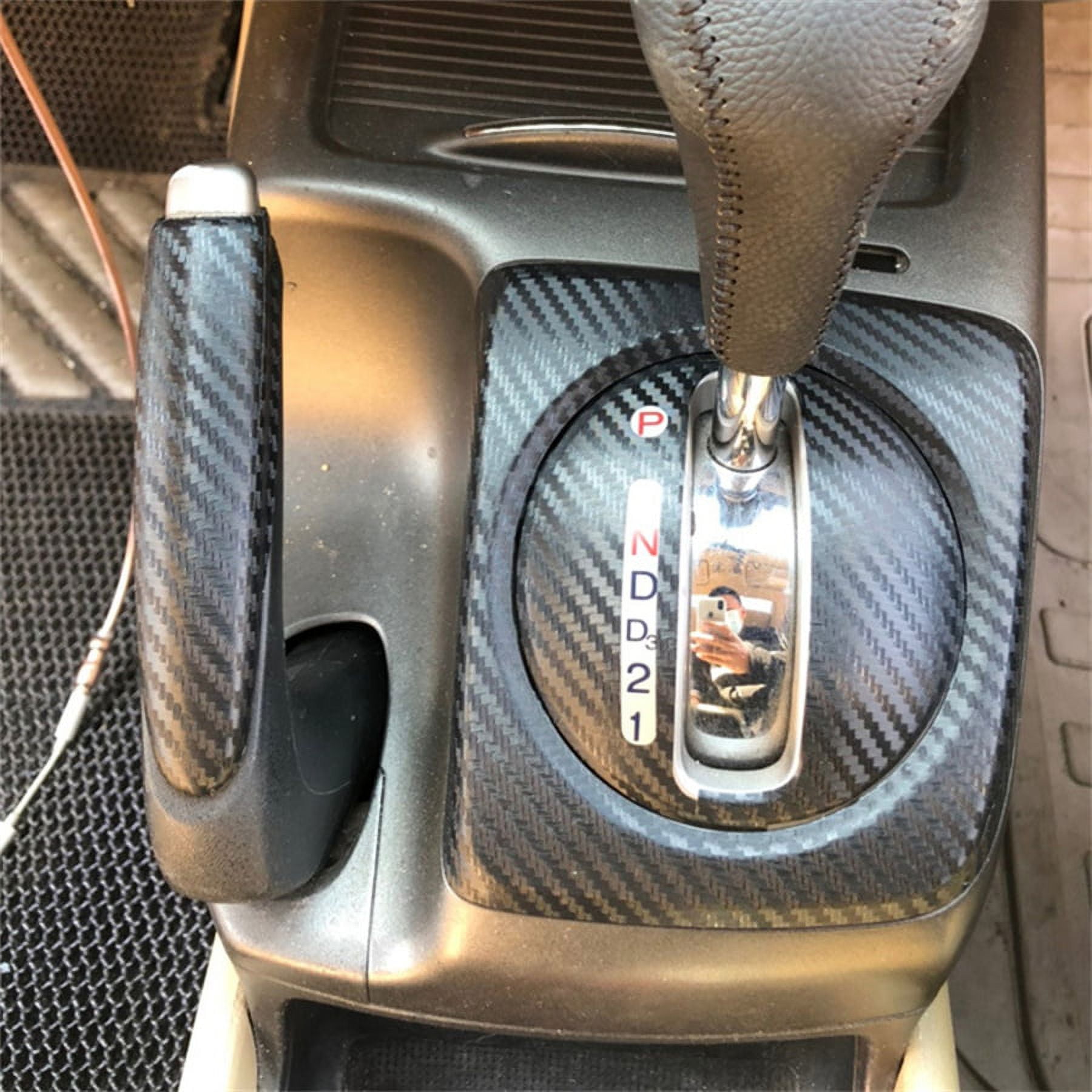 MAXMILO 4Pcs for Honda Pilot Door Sill Protector Reflective 4D