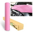 thumbnail image 1 of EZAUTOWRAP 3D Carbon Fiber Textured Pink Car Vinyl Wrap Sticker Decal Film Sheet Decoration, 1 of 7