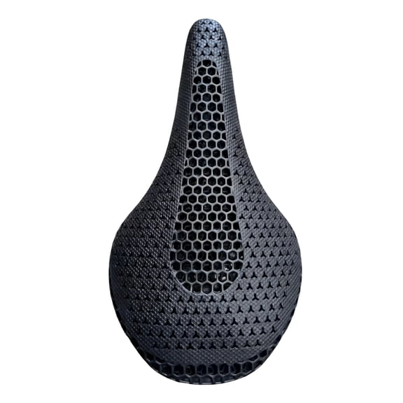 3D Carbon Fiber Saddle Cushion Lightweight Honeycomb Bike Saddles Breathable Shock-absorbing Saddle Cushion for Mtb Mountain Outdoor Cycling