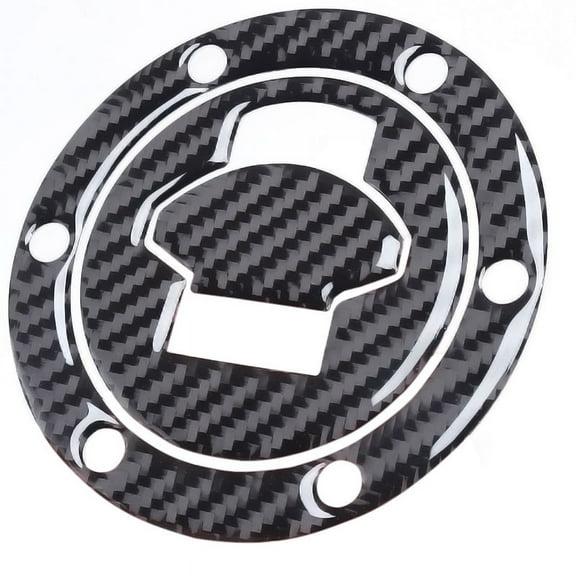 3D Carbon Fiber Tank Gas Cap Pad Filler Cover Sticker Decals for R1200RT K1200S F650 R1150 R//GT/ ALL