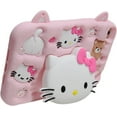 thumbnail image 1 of 3D Cartoon Hello Kitty Case for iPad 9th Generation Case, iPad 8th/7th Generation 10.2 inch Case 2021/2020/2019 Kids Shockproof Case for iPad 9 8 7 Gen 10.2" Cover, 1 of 11