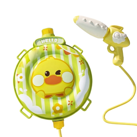 3D Cartoon Hydro Backpack Blaster, Tactical 2000ml Stream Weapon for Men Women, Adult Unisex Shoreline Splashing Toy, Premium 72-Piece Bulk Packable Summer Resort Supply