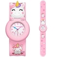 thumbnail image 1 of 3D Cartoon Watch Rainbow Dial Waterproof Watch Adorable Cartoon Watch for Age 4-12 - The Perfect Fun Gift, 1 of 8