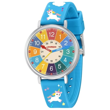 3D Cartoon Kids Watch for Girls Boys Analog Watch with Quartz Movement Waterproof Watch Christmas Gift for Kids Age 4-12