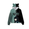 thumbnail image 1 of 3D Cat Ears Hoodie Demon Slayer Pullover Women Japan Anime Cartoon Sweatshirt Teens Boys Girls Cosplay Costume Hoodies Tops, 1 of 4