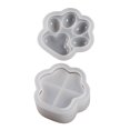 thumbnail image 1 of 3D Cat Paw Container Silicone Mold Epoxy Resin Mold DIY Storage Box Tool Plaster Crafts Making Supplies Nonstick, 1 of 12