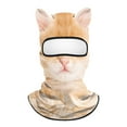 thumbnail image 1 of 3D Cat Ski Mask with Ears Cute Animal Face Cover for Music Festivals, Raves, Halloween, Skiing Outdoor Activities Breathable for Men & Women, 1 of 3
