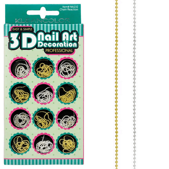 3D Charm Beads Nail Decoration, High Quality, Stylish, Functional Nail Art Accents, Perfect for Expanding Your Inventory, Offering Customers Eye Catching, Trendy Options, Silver, Gold