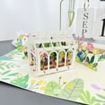 thumbnail image 1 of 3D Cherry Blossom Pop Up Card, Gift for Birthday, Wedding, Anniversary, Mothers Day, Thank You, Get Well, All Occasion or Just Because - 5" x 7" Cover - Includes Envelope and Note Tag, 1 of 2
