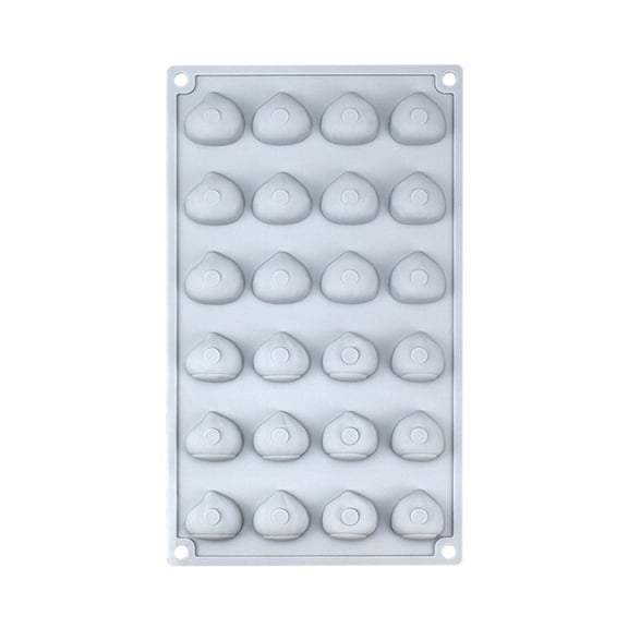 Chestnut Shaped Silicone Mold Fondant Cake Decorating Mold Baking Tool for Making Chocolate, Candy, Handmade-Soap