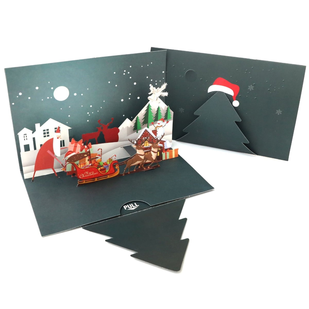 3D Christmas Cards Pop up greeting cards with envelopes