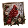 thumbnail image 1 of 3D Christmas Fabric Poke Art Kit,3D Christmas Embroidery Kit 20x20cm,Complete Hand Sewing Craft Supplies for Adults & Beginners,Handmade Artwork for Indoor Wall Christmas Home Decoration(F), 1 of 8