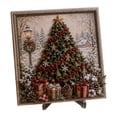 thumbnail image 1 of 3D Christmas Fabric Poke Art Kit,3D Christmas Embroidery Kit 20x20cm,Complete Hand Sewing Craft Supplies for Adults & Beginners,Handmade Artwork for Indoor Wall Christmas Home Decoration(B), 1 of 8