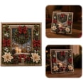 thumbnail image 1 of 3D Christmas Fabric Poke Art Kit | Handmade Fabric Poke Art Kit with Pre-Cut Squares, Vintage Holiday Decor, DIY Christmas Craft Kit for Adults and Beginner(B), 1 of 4