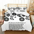 3D Christmas Tree Ball Snowflakes Print Bedding Comforter Sets Twin