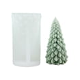 thumbnail image 1 of 3D Christmas Tree Candle Mold Silicone Mould for Candle Making Handmade Soap Fondant Cake Epoxy Resin Mold DIY Craft, 1 of 19