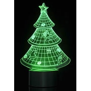 3D Christmas Tree Laser Cut Precision LED Lights TG2823 Christmas Light