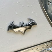 ZOIUYTRG 3D Chrome Metal Bat Auto Logo Car Sticker Batman Badge Emblem Tail Decal Fashion