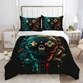 thumbnail image 1 of 3D Cinematic Bedding Cover Set PlayStation Printed Duvet Cover Pillowcase Teen Comfortable Bed Spreed, 1 of 6