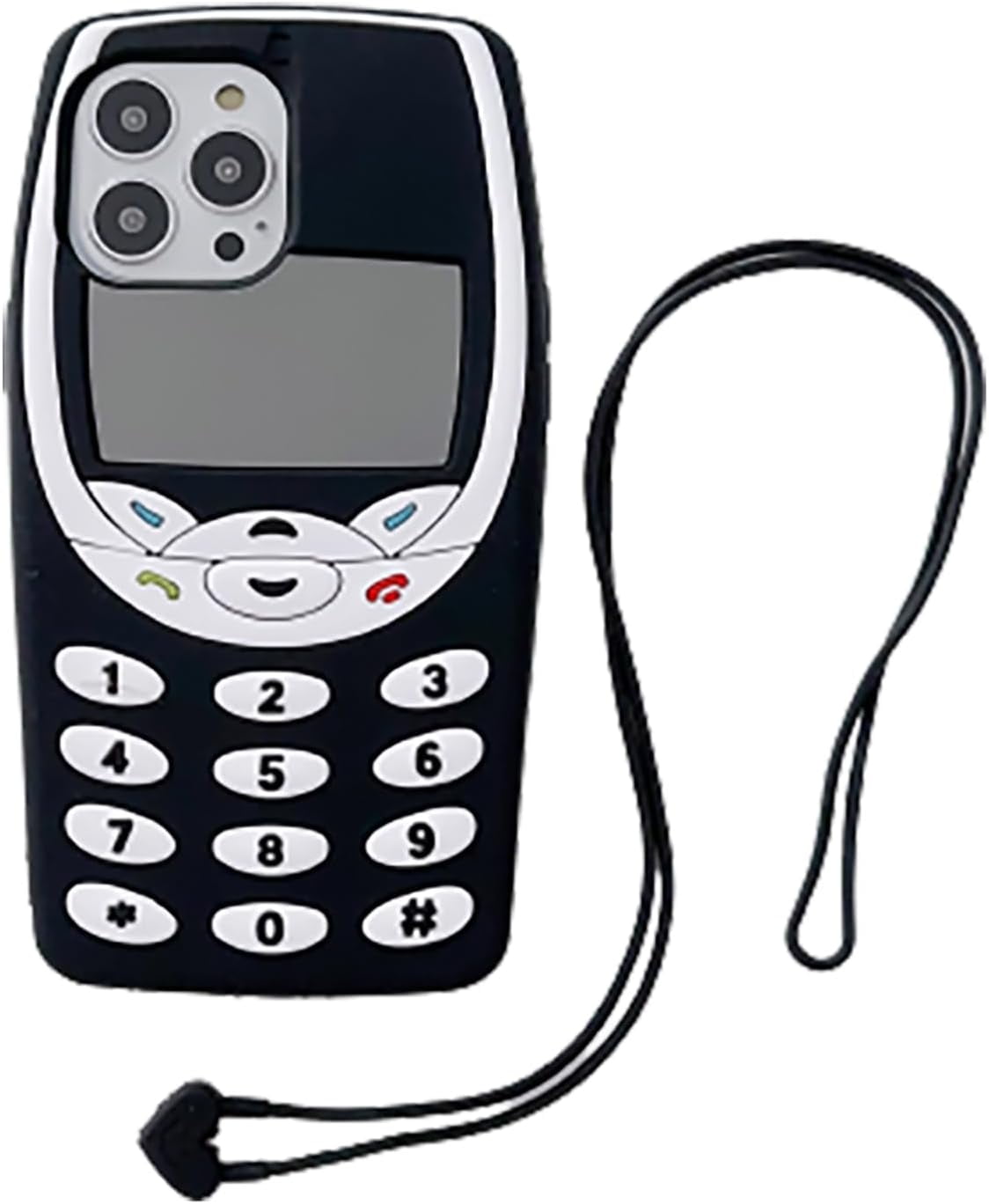 3D Classic Retro Phone Case for iPhone 14 Pro 6.1
