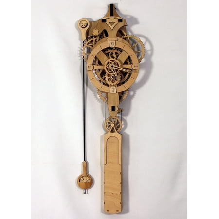 3D Clock wood Puzzle model kit