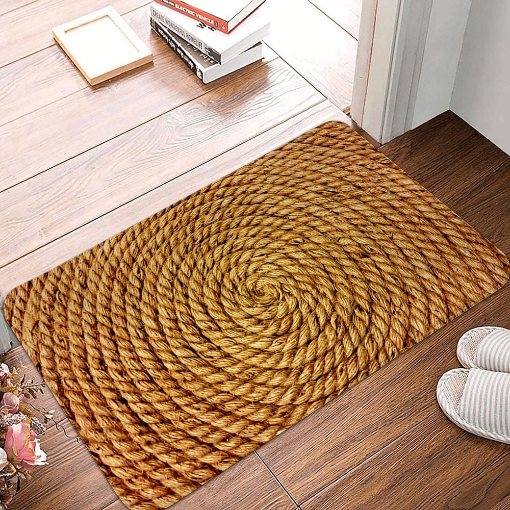 3D Cobblest Welcome Home Pattern Entrance Door Mat Bathroom Living Room ...