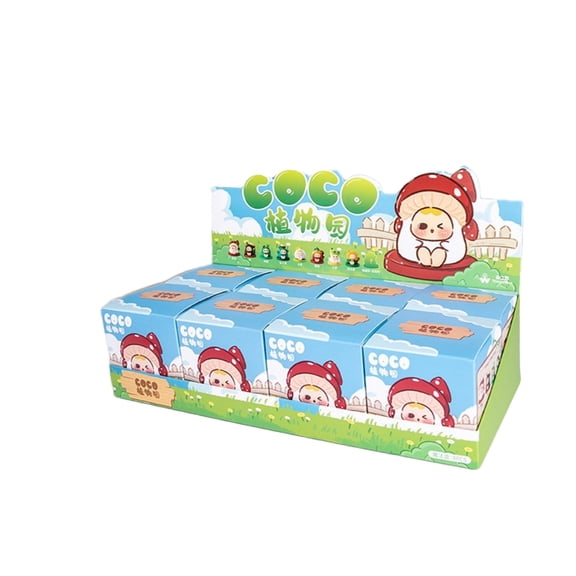 3D Coco Botanical Garden Blind Box 8pcs Full Set Random Style Collectible Toy