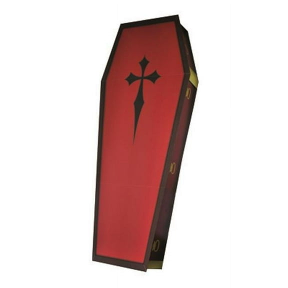 3D Coffin Cardboard Standup