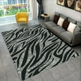 thumbnail image 1 of 3D Colorful Zebra Pattern Area Rug Carpet Rug for Living Room Bedroom Sofa Office Doormat Decoration Non-slip Floor Mat, 1 of 6