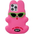 thumbnail image 1 of 3D Cool Rabbit Case for iPhone 13 Pro 6.1",3D Creative Cartoon Cool Sunglasses Rabbit Case for Women Girls Teens Kids,Cute Kawaii Character Bunny Soft Silicone Case for iPhone 13 Pro 6.1 inch 2021, 1 of 6
