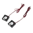 thumbnail image 1 of NIAIZEK DC 12V High Precision 3D Printer Cooling Fans for Hot End Heat Dissipation, 4-Pack Black, 1 of 4