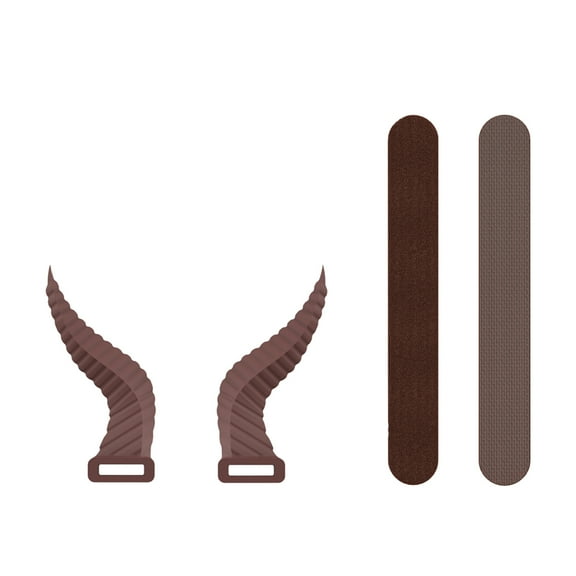 3D Cow Horns for Headphones Cosplays Cow Ear for Earphone Gamers and Streamers