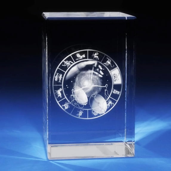 3D Crystal Rectangle Libra