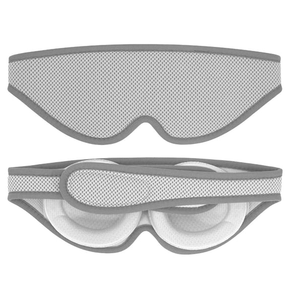 3D Cup Design Zero Pressure Eye Mask, C-Cup Spacer Blackout Sleeping Eye Mask, Adjustable Blackout Sleeping Eye Mask