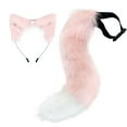 3D Cute Animal Tail Pendant Women Holder Pompoms Tail Fashionable Hairy