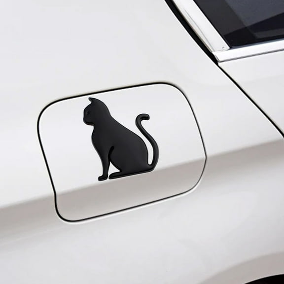 3D Cute Car Decal Stickers Creative Personalized Body Decoration Self Adhesive Design Effective Scratch Cover Universal Fit For All Vehicles Enhance Exterior Fashionable Appearance