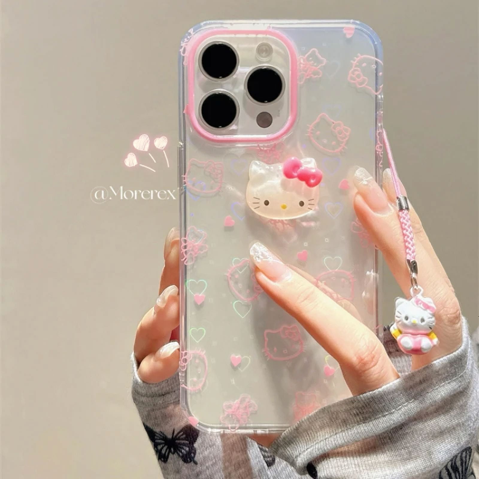 Custodia Per Telefono Laser Love Heart Per IPhone 13 Pro Da 6,1