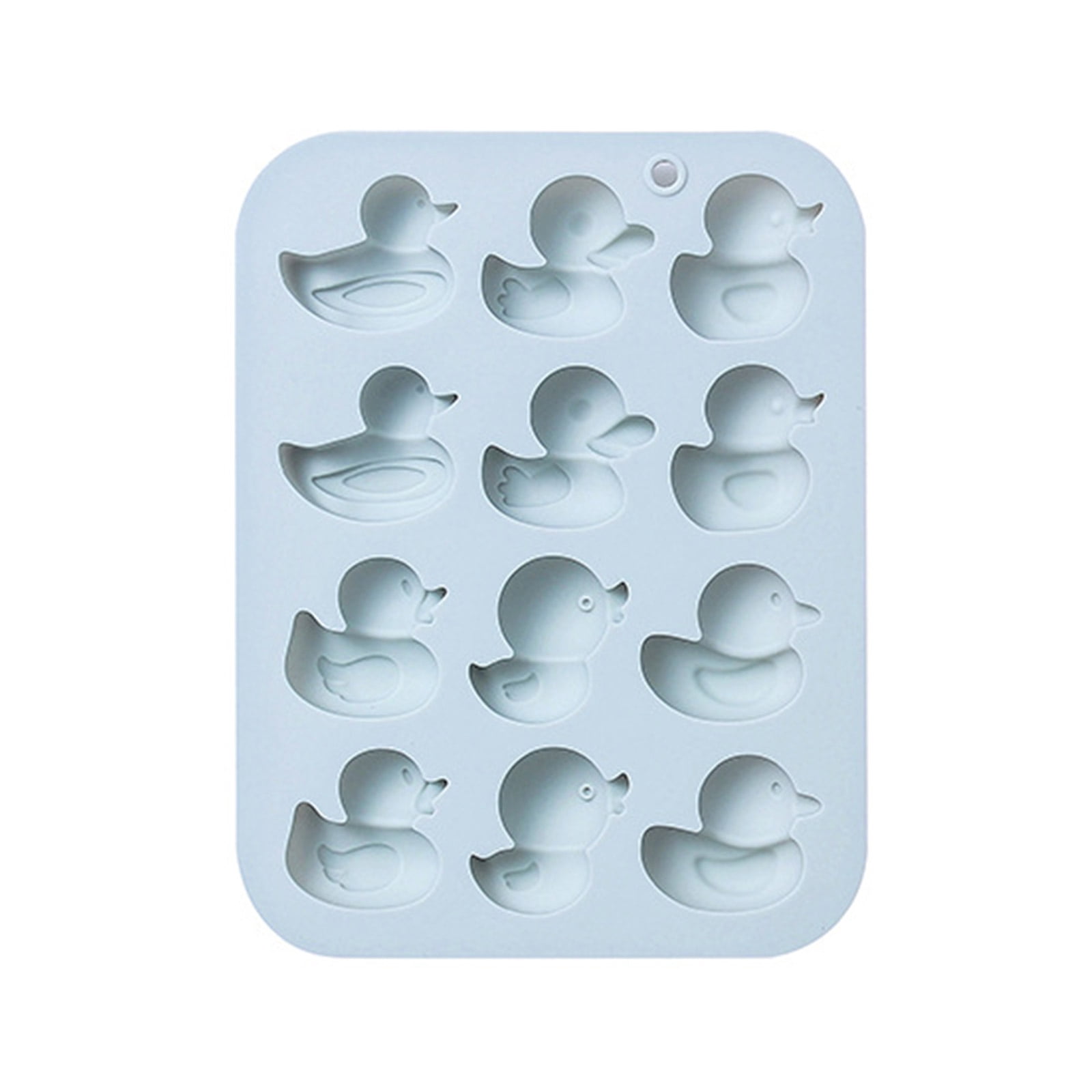 3D Cute Ducks Silicone Mold Fondant Cake Mold Holiday Baking Tool for ...